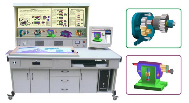 机械制图三维测绘设计实训装置