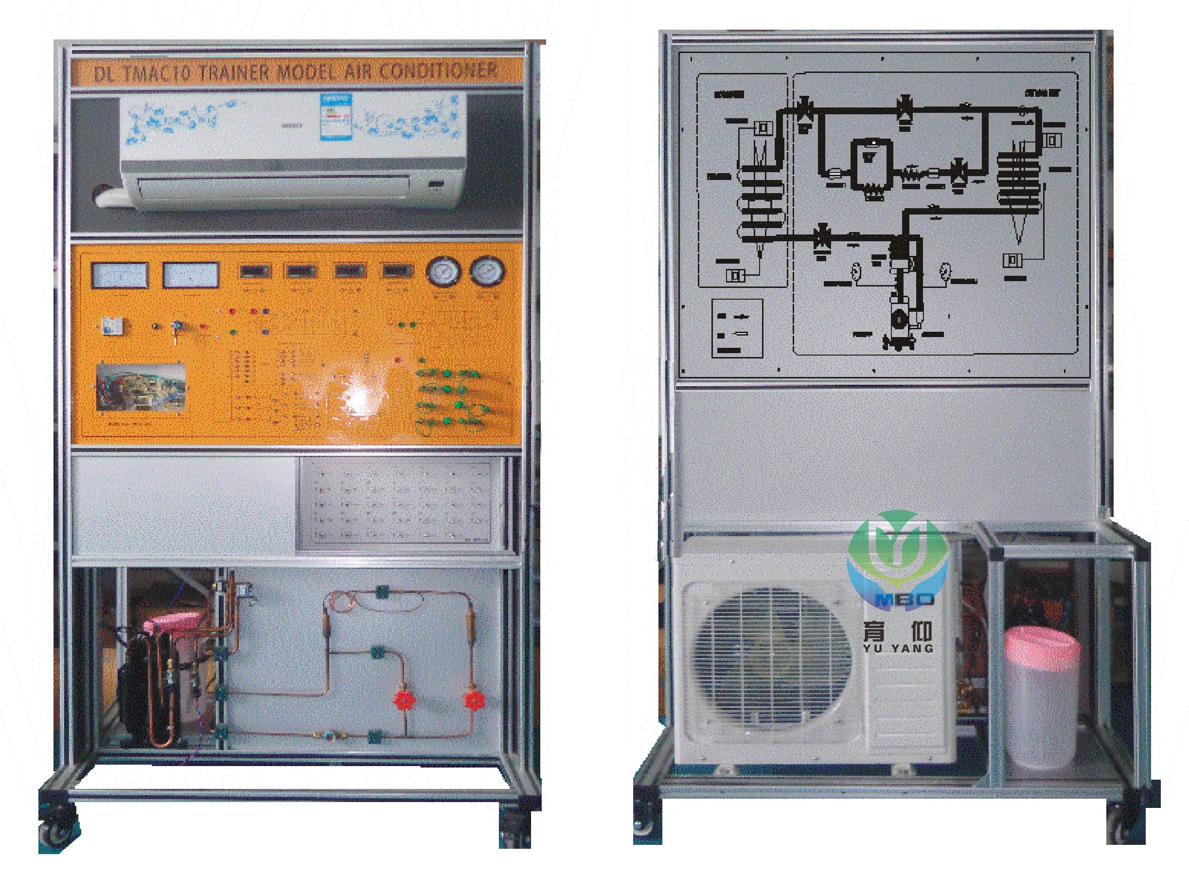 空调制冷制热实训考核装置