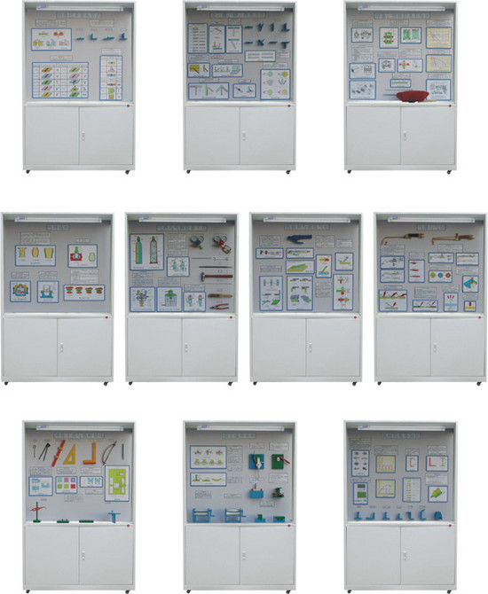 焊工.铆工工艺学陈列柜
