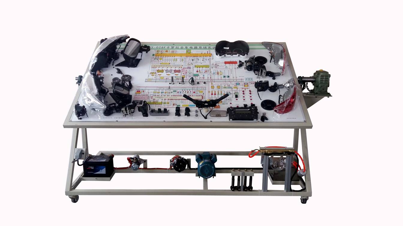 全车电器带翻转架实训台