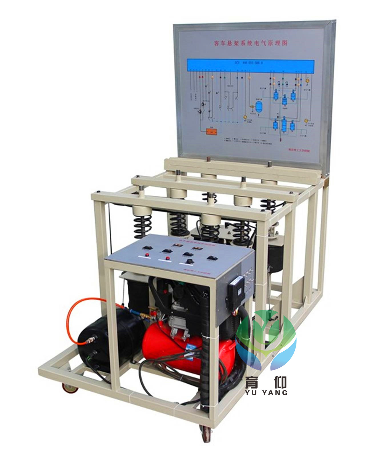 大客车电控空气悬挂实训台