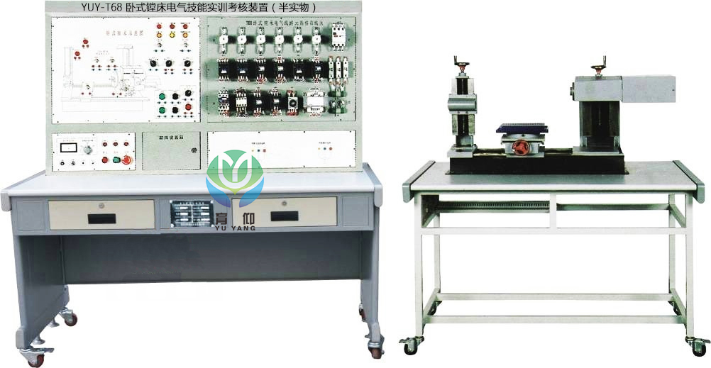 卧式镗床电气技能实训装置 半实物