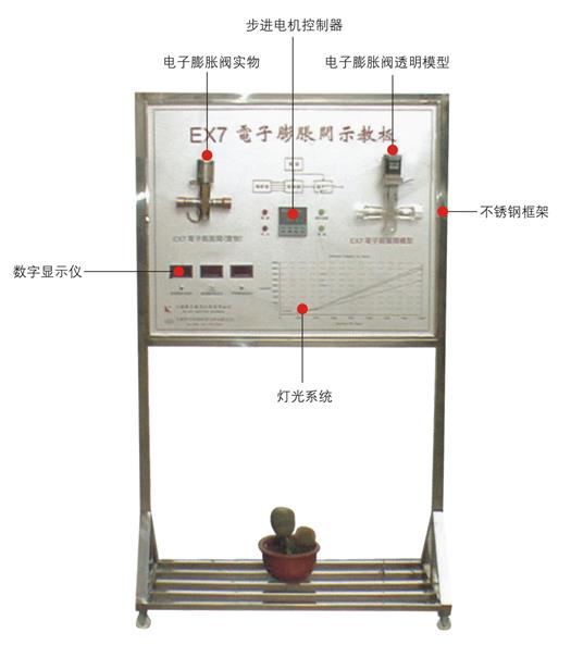 电子膨胀阀示教板